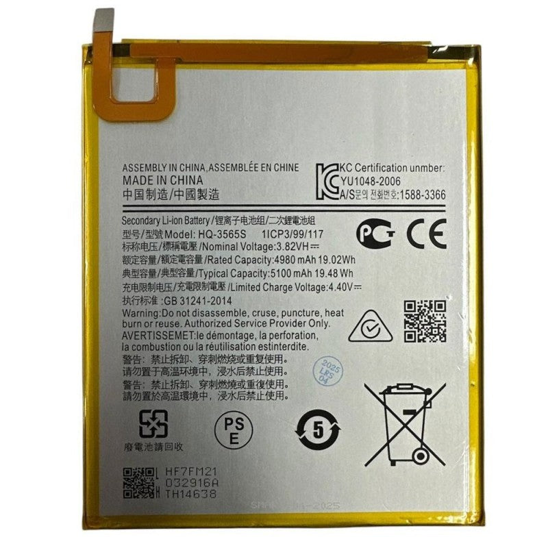 Batteria Compatibile per Samsung Galaxy Tab A7 Lite T220 T225 | HQ-3565S