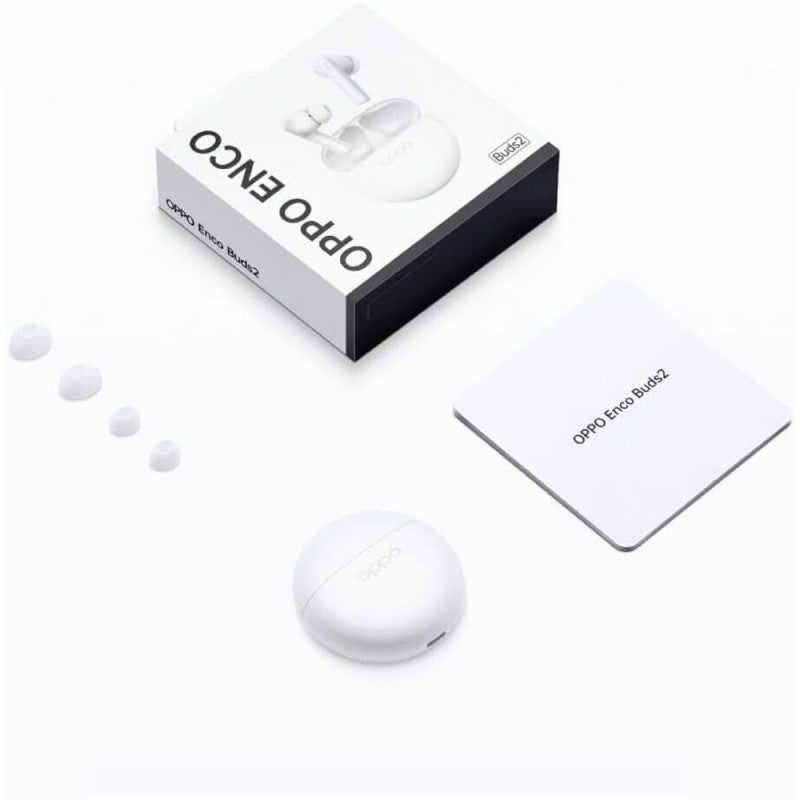Oppo Enco Buds 2 Free True Wireless Headphones Auricolare BT 5.2 | Bianco