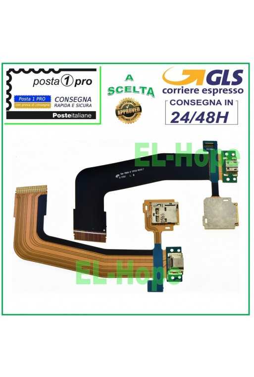 CONNETTORE RICARICA MICROFONO LETTORE SIM SAMSUNG GALAXY TAB S 10.5 SM-T805 T800