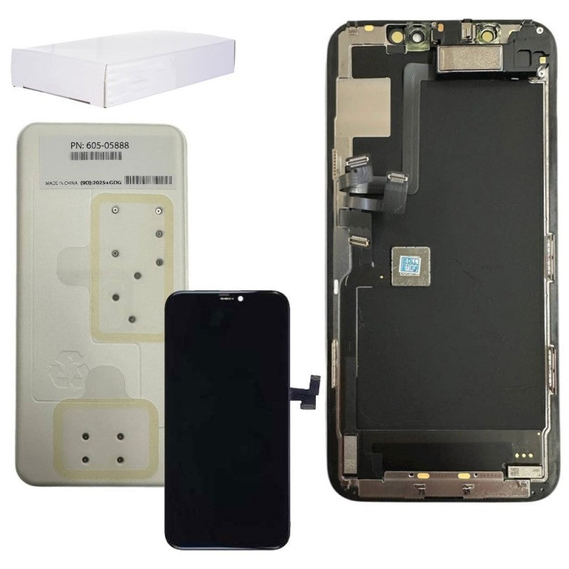 Apple SERVICE PACK Display LCD ORIGINALE + Altoparlante Speaker Flex Per iPhone 11 PRO