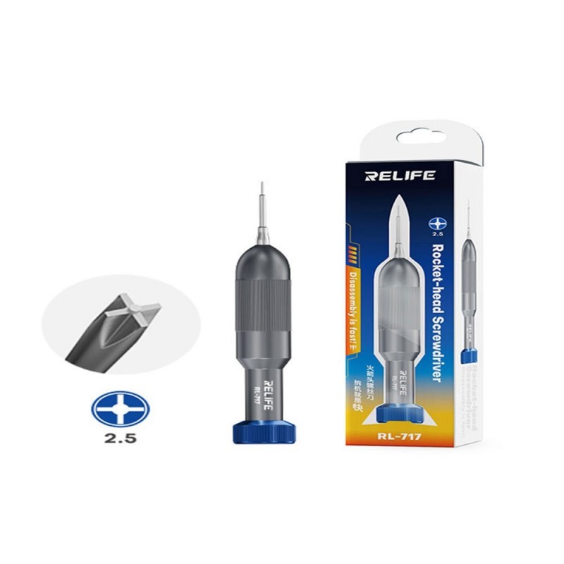 RELIFE RL-717 Cacciavite Rocket Head Screwdriver /Pcb+