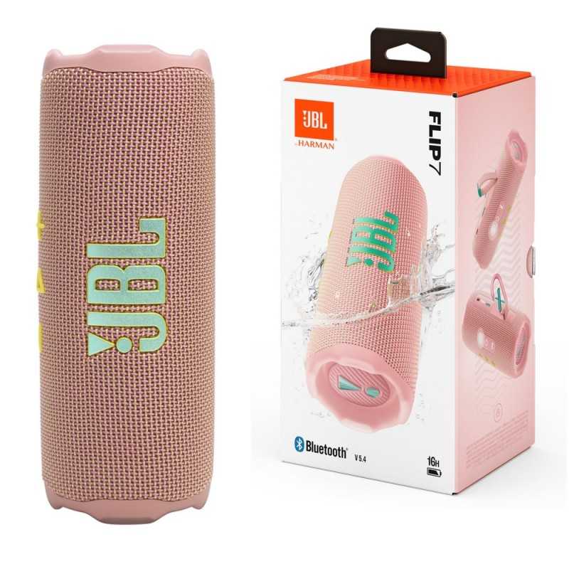 JBL FLIP 7 Speaker Bluetooth Altoparlante Impermeabile Waterproof Dustproof IP68 | Pink