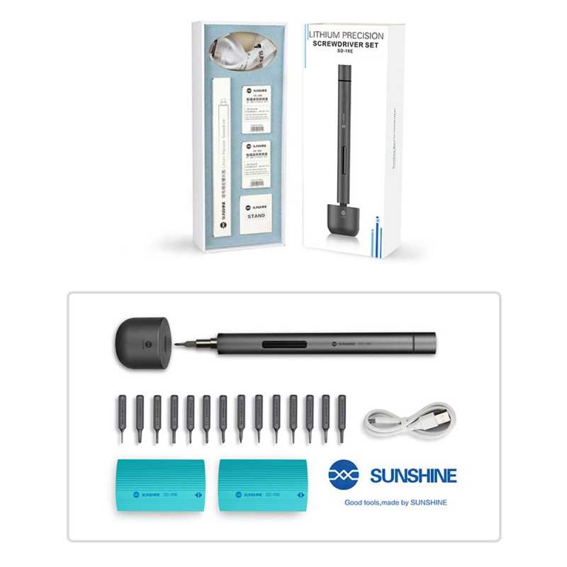 SUNSHINE SD-18E Set Cacciaviti Elettrico