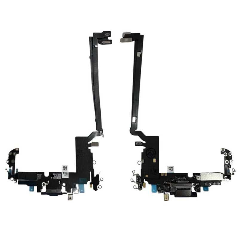Connettore di Ricarica Dock Per Apple iPhone 17 Pro Max A3526 A3257 A3527 A3525 - PARI ORIGINALE | Nero