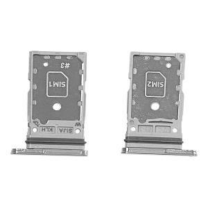 CARRELLO SIM S901B S906B BIANCO / CREMA / BLU (SIM 1 + SIM 2) GH98-47086B
