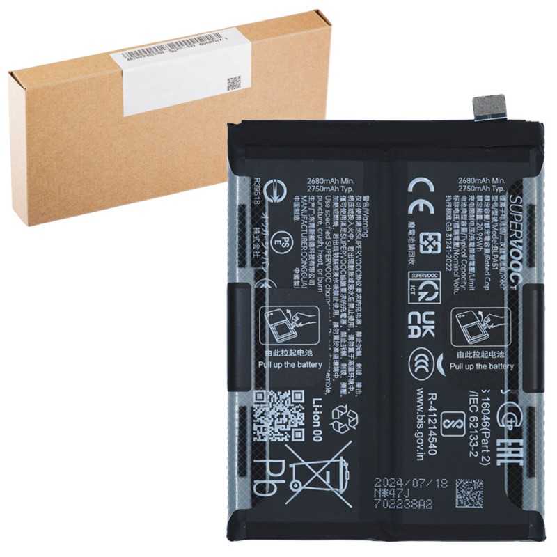 Realme Service Pack Batteria BLPA51 per GT 6 / 6T 5G 5500 mAh