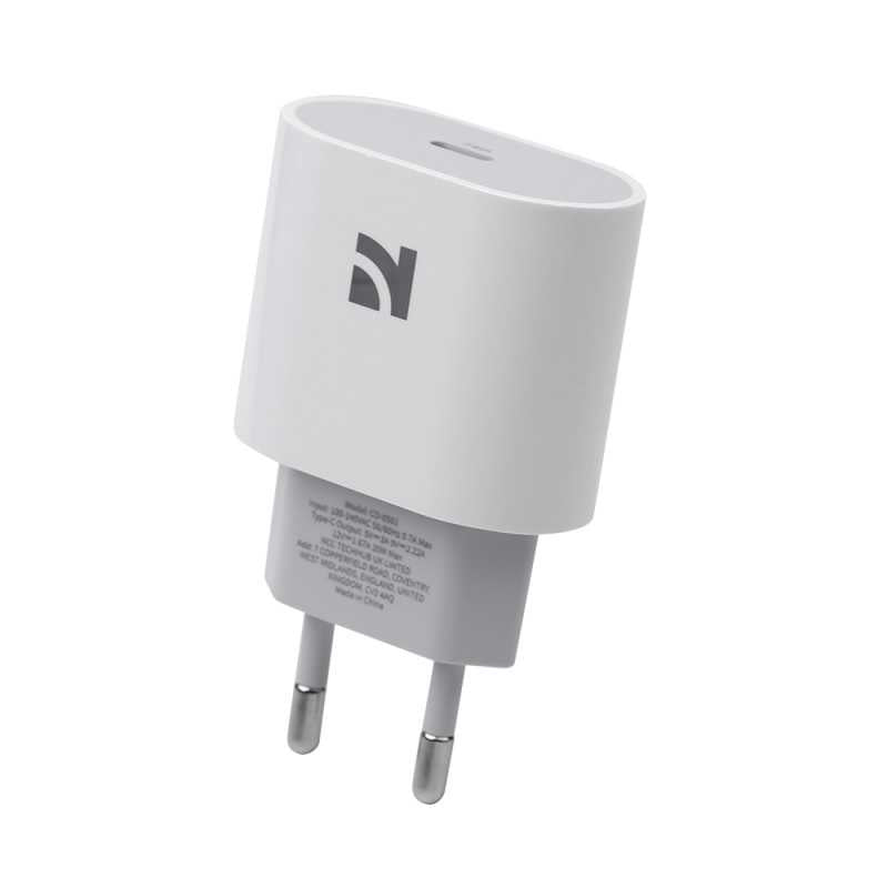 NCC CaricaBatterie Da Rete 20W USB-C Super Value Series CD-0501 | Bianco