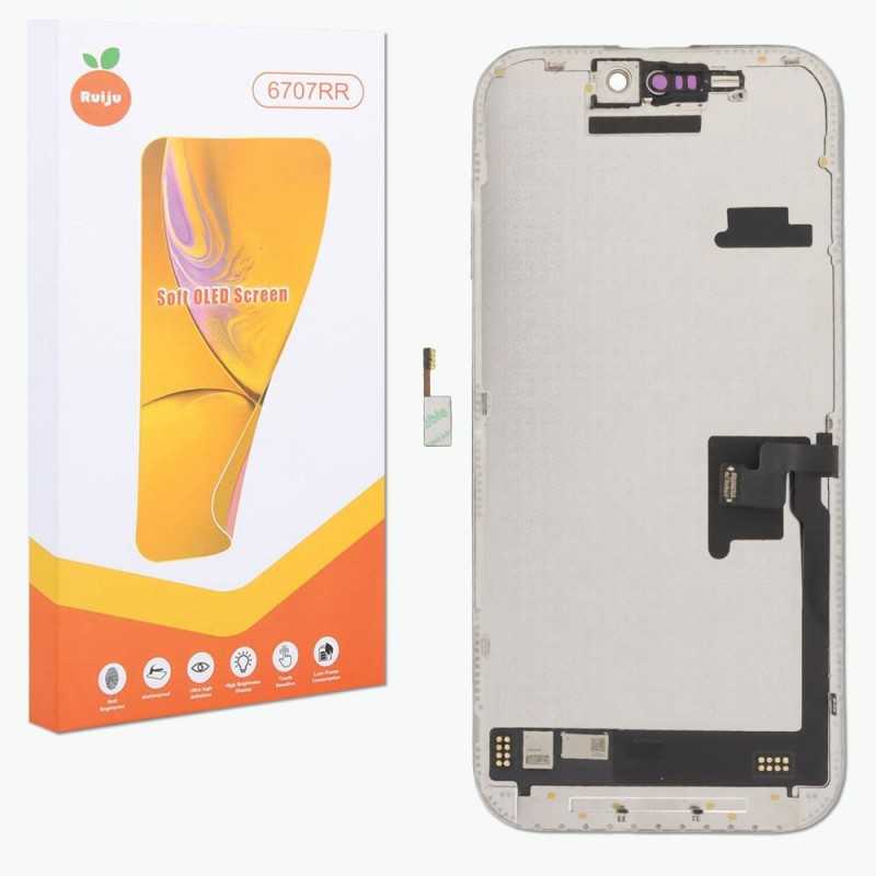 Display LCD Per Apple iPhone 16 Pro RJ SOFT OLED COP 120Hz | IC INTERCAMBIABILE