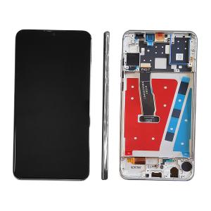 DISPLAY LCD PER HUAWEI P30 LITE BIANCO CON FRAME 48MP (COF)