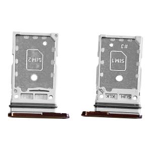 CARRELLO SIM S908B S22 ULTRA BURGUNDY (SIM 1 + SIM 2) GH98-47138B