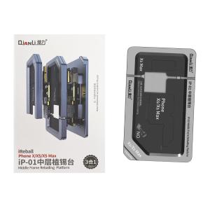 PIATTAFORMA REBALLING PCB QIANLI PER IPHONE X / XS / XS MAX IP-01