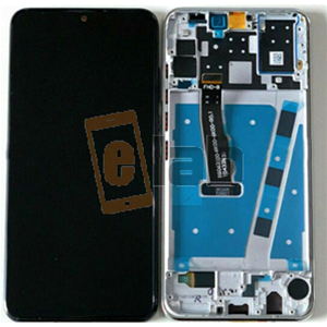 DISPLAY - LCD HUAWEI P30 LITE SILVER CON FRAME VERS. 48MPX MAR-LX1A - MAR-LX1B - MAR-LX1M