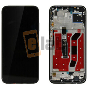 DISPLAY - LCD HUAWEI P40 LITE / P20 LITE 2019 / NOVA 5I / NOVA 7I / NOVA 6 SE NERO CON FRAME