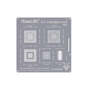 STENCIL PER REBALLING IC CHIP QIANLI QS156 PER IPAD CPU DDR