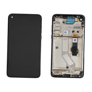 DISPLAY LCD PER MOTOROLA XT2041 MOTO G8 POWER NERO CON FRAME 5D68C16142