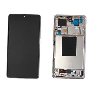 DISPLAY LCD PER XIAOMI 12 PRO 2022 VIOLET GOLD CON FRAME 56000500L200 56000A00L200 - SERVICE PACK