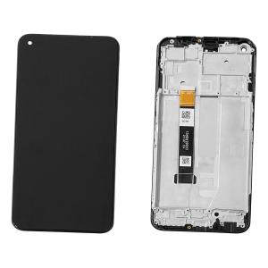 DISPLAY LCD PER REALME 8 5G RMX3241 / NARZO 30 5G RMX3242 NERO CON FRAME