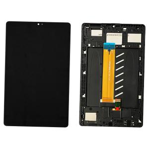 DISPLAY LCD PER SAMSUNG T220 TAB A7 LITE GRIGIO / NERO CON FRAME