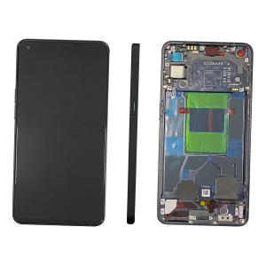DISPLAY LCD PER OPPO RENO 6 5G NERO CON FRAME 4907749 SERVICE PACK
