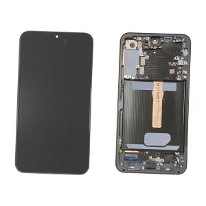 DISPLAY LCD PER SAMSUNG S906B S22 PLUS GRAPHITE CON FRAME GH82-27500E GH82-27501E