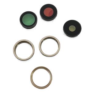 VETRO CAM POSTERIORE PER IPHONE 14 PRO MAX CON FRAME GOLD