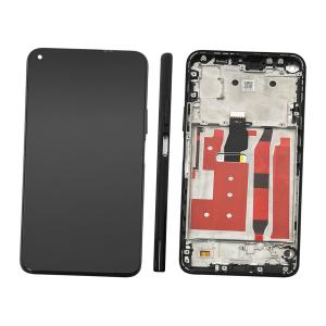 DISPLAY LCD PER HUAWEI P40 LITE 5G NERO CON FRAME