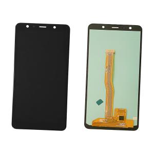 DISPLAY LCD PER SAMSUNG A750F A7 2018 NERO (OLED) (S/S)