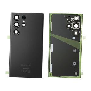 BACK COVER PER SAMSUNG S918B S23 ULTRA NERO GH82-30400A - SERVICE PACK