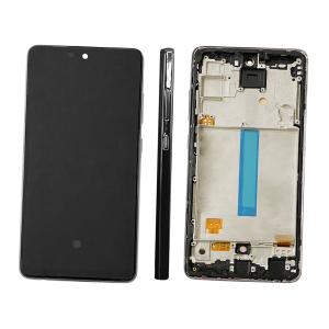 DISPLAY LCD PER SAMSUNG A525F A52 4G NERO CON FRAME (OLED) (S/S)