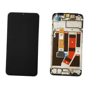 DISPLAY LCD PER OPPO A57 4G CPH2387 NERO CON FRAME 4130239 SERVICE PACK