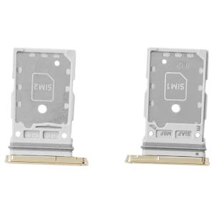 CARRELLO SIM S911B S23 / S916B S23 PLUS CREMA (SIM 1 + SIM 2) GH98-47996B