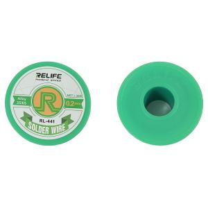 BOBINA STAGNO 0.2mm CON COLOFONIA 35g RELIFE RL-441
