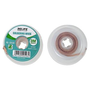 FILO INTRECCIATO DISSALDANTE IN RAME RELIFE 2.0mm 3m RL-2030