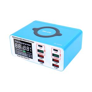 CARICABATTERIE DA BANCO RELIFE RL-304S CON 8 PORTE 110W