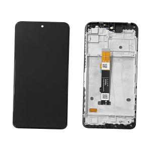 DISPLAY LCD PER MOTOROLA XT2233 MOTO G42 NERO CON FRAME (AMOLED)