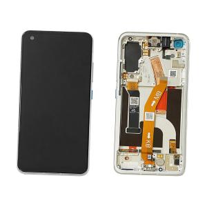 DISPLAY LCD PER ASUS ZS590KS ZENFONE 8 SILVER CON FRAME 90AI0063-R20010