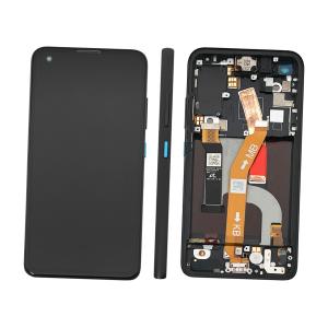 DISPLAY LCD PER ASUS ZS590KS ZENFONE 8 NERO CON FRAME (AMOLED)