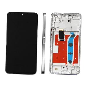 DISPLAY LCD PER HUAWEI HONOR X8 SILVER CON FRAME (COF)