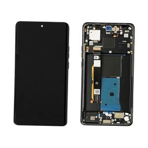 DISPLAY LCD PER MOTOROLA XT2303-2 EDGE 40 NERO CON FRAME 5D68C22860 5D68C22670