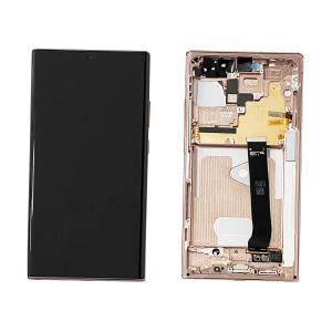 DISPLAY LCD PER SAMSUNG N985F N986B NOTE 20 ULTRA BRONZE CON FRAME GH82-31453D GH82-31454D GH82-31458D GH82-31459D - SERVICE PACK