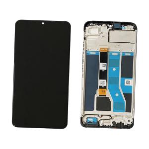 DISPLAY LCD PER REALME C53 4G RMX3760 NERO CON FRAME