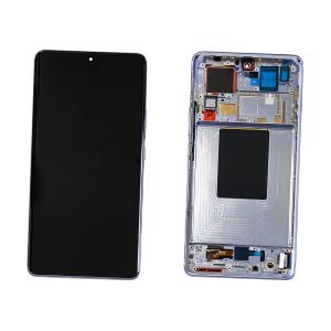 DISPLAY LCD PER XIAOMI 12 PRO 2022 BLU CON FRAME 56000400L200 56000900L200 - SERVICE PACK
