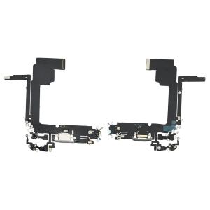 FLAT DOCK RICARICA PER IPHONE 15 PRO MAX BIANCO TITANIO
