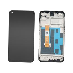DISPLAY LCD PER OPPO A52 CPH2061 CPH2069 NERO CON FRAME (IPS)