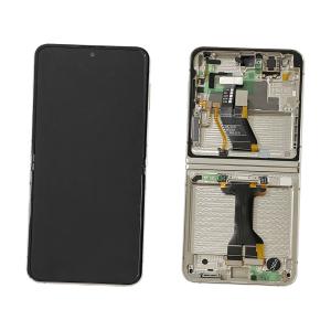 DISPLAY LCD PER SAMSUNG F731B Z FLIP 5 5G CREMA CON FRAME GH82-31827B GH82-31828B - SERVICE PACK