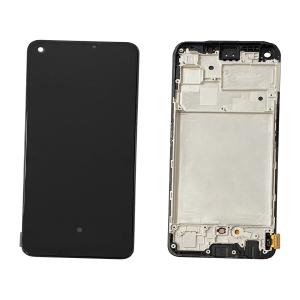 DISPLAY LCD PER REALME 7 PRO RMX2170 NERO CON FRAME (AMOLED) (O/S)