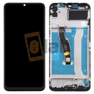 DISPLAY - LCD HUAWEI Y6P 2020 / HONOR 9A NERO CON FRAME MED-LX9 MED-LX9N MOA-LX9N