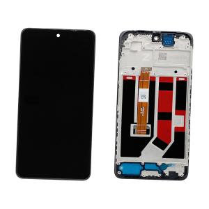 DISPLAY LCD PER OPPO A58 4G CPH2577 NERO CON FRAME (IPS)
