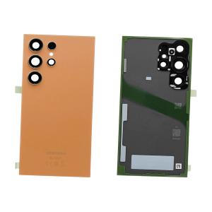 BACK COVER PER SAMSUNG S928B S24 ULTRA ARANCIONE / TITANIUM ORANGE GH82-33349G - SERVICE PACK