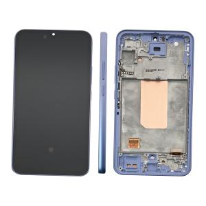 DISPLAY LCD PER SAMSUNG A346B A34 VIOLA CON FRAME (AMOLED) (O/S)